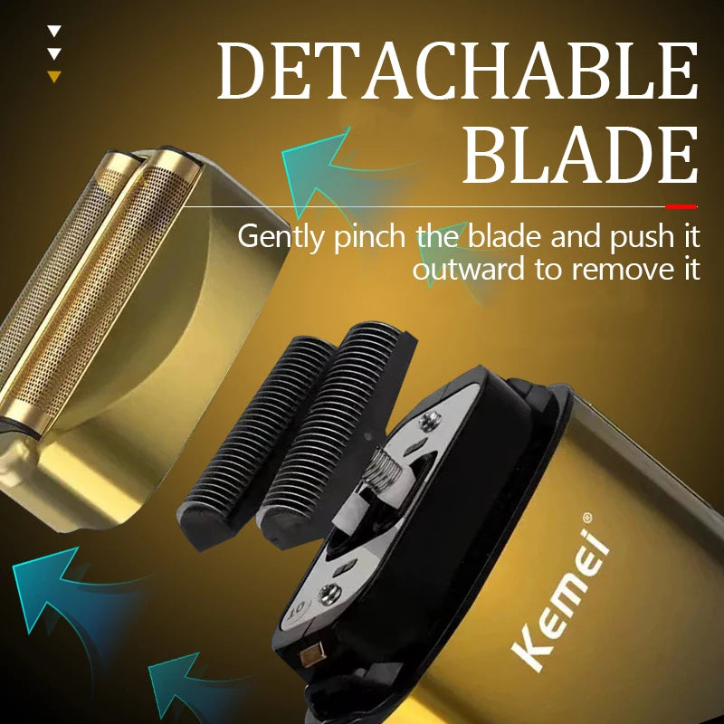 TX10 Electric Shaver Hair Rechargeable Beard Foil Razor for Men Bald Head Shaving for Men Machine