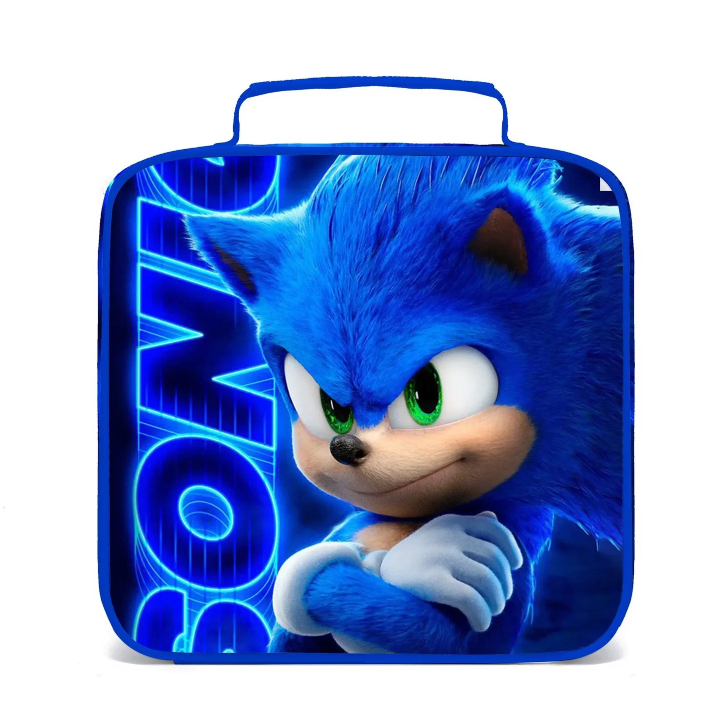 SONIC Sonic Bags for Primary and Secondary School Students and Children'S Cartoon School Bag Mochila Ports Backpack Lightening