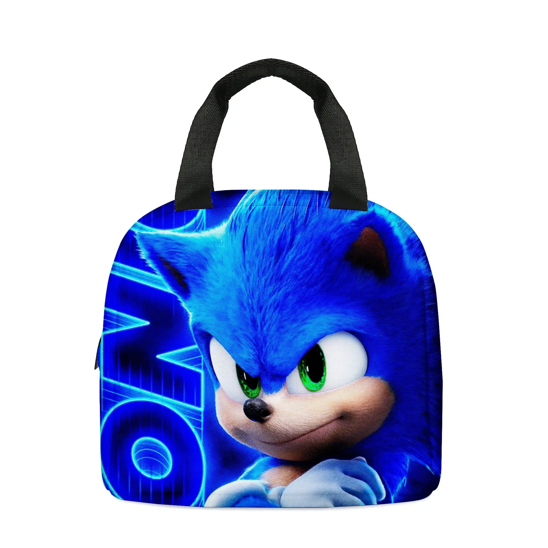 SONIC Sonic Bags for Primary and Secondary School Students and Children'S Cartoon School Bag Mochila Ports Backpack Lightening