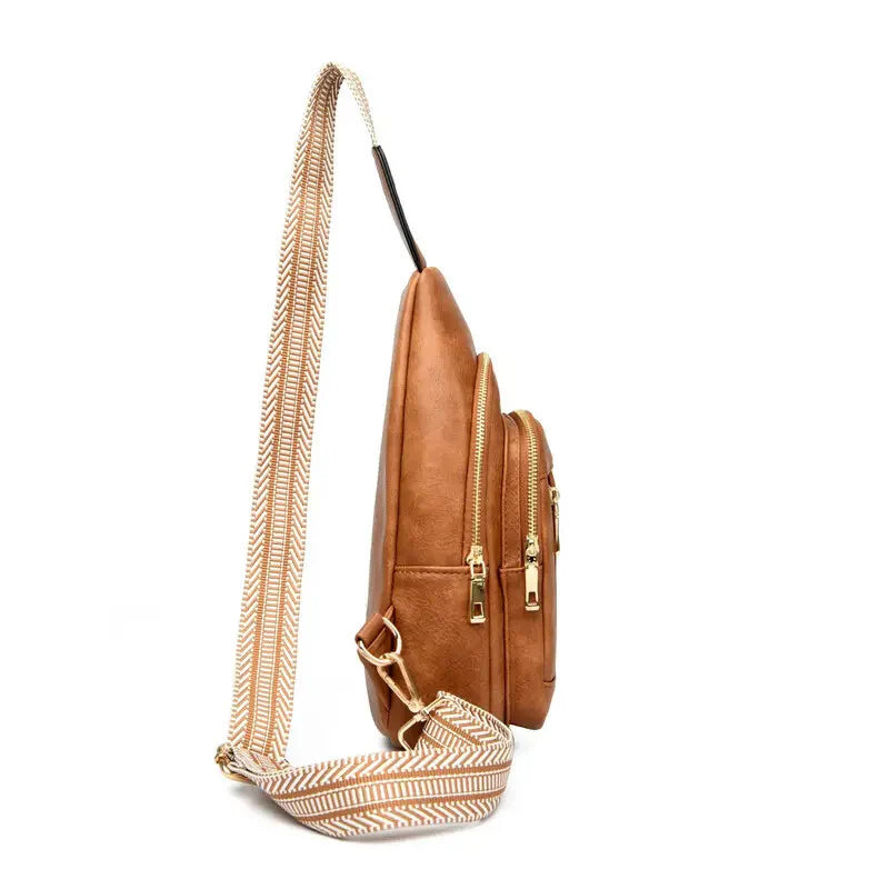 Pu Leather Women'S Crossbody Handbag