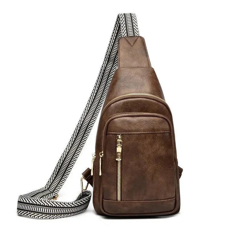 Pu Leather Women'S Crossbody Handbag