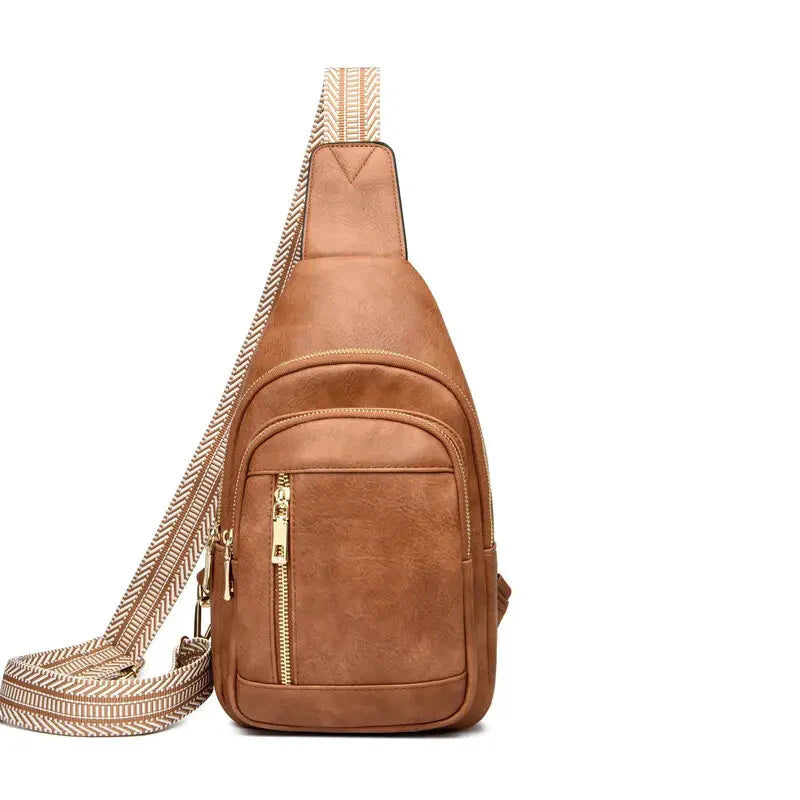 Pu Leather Women'S Crossbody Handbag