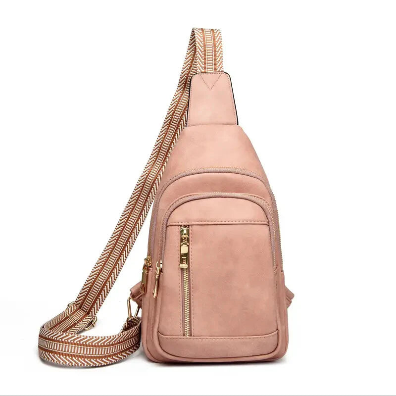 Pu Leather Women'S Crossbody Handbag